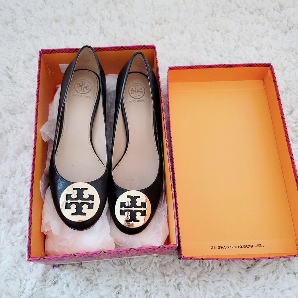 Tory burch hope leather pump